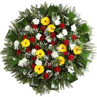 Coroana  funerara circulara 