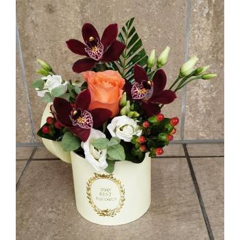Aranjament cu cymbidium